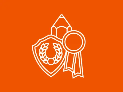 Icons awards icon trophy vector