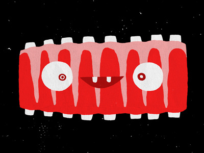 Ribs illustration