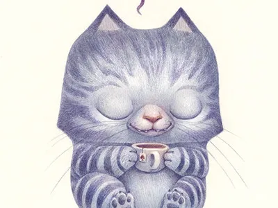 Tea Time charles santoso illustration print