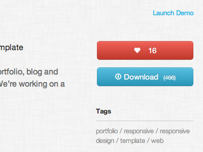 Detail for the download area download freebie it like love button