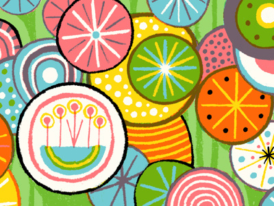 Flowers pizzoli silkscreen