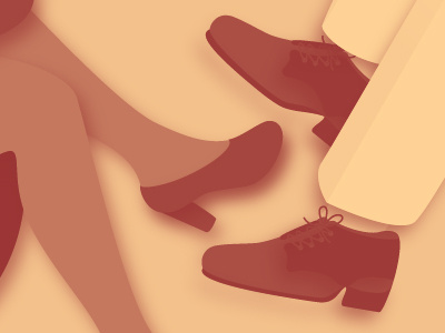 shoes illustration shoes ten paces and draw