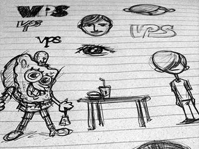 Doodlin' cartoon doodle drawing sketch spongebob