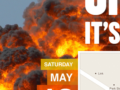 Ridiculous bbq data flames garage gothic helvetica lines map transparent