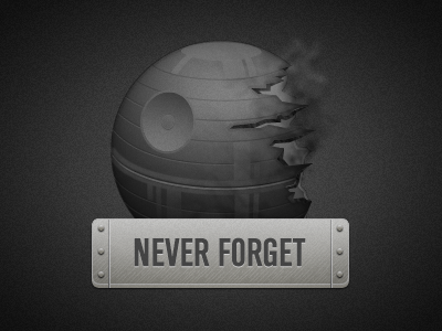 Neverforget dark death design fireworks forget graphic never space star wars