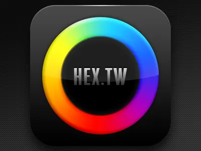 Hex icon black hex icon