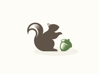 Blind Squirrel (unused) for sale! acorn bas baspixels blind brand design brand designer icon designer identity identity designer logo logo designer mark squirrell