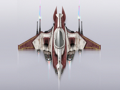 Space Shooter concept game illustration ios iphone ship shooter space