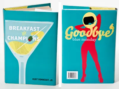 Breakfast of Champions Book Jacket book jacket breakfast of champions dust cover kurt vonnegut vonnegut