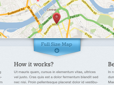 Full Size Map Button button map ribbon ui