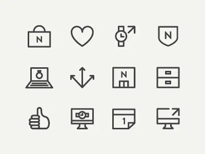 Nordstrom Icons icons linear