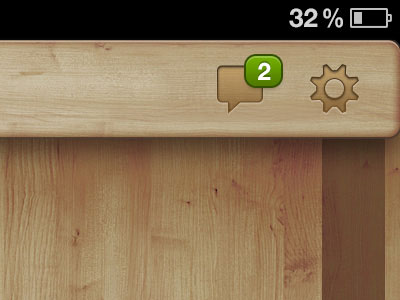 New notifications albums bookshelf ipad jetcooper wood