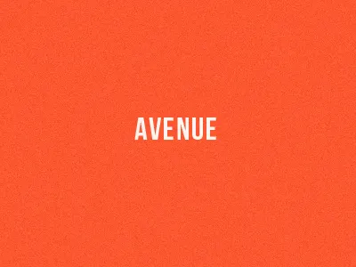 Avenue avenue bebas minimal peach simple