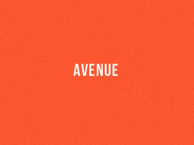 Avenue avenue bebas minimal peach simple