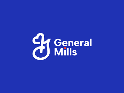 Redesign Logo General Mills branding food generalmills graphic design inspiration logo modern packaging rebrand redesign trend