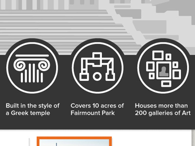 Museum Icons icons infographics