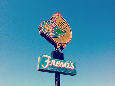 Fresa's Neon neon signage