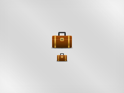 Case briefcase case details handle icon practice