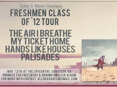 Freshmen tour. design graphic design illustration poster texture type