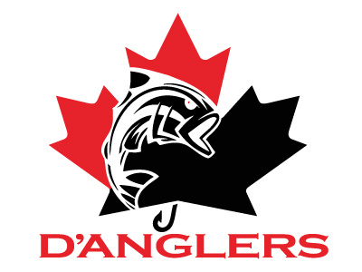 D'anglers hockey logo