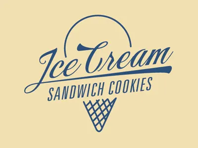 Ice Cream Sandwich Cookies food ice cream packaging