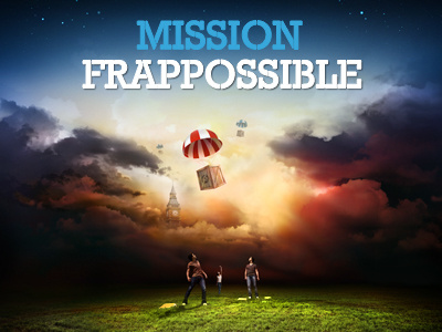 Mission Frappossible black cgi design facebook frappe fullscreen george lyras grass interface london lyras microsite mission photography player product site sky stars student texture visual web