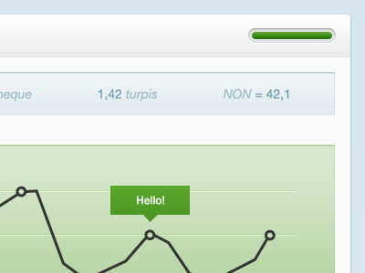 Close-up design graph interface ui ux wip
