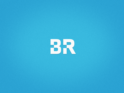 Logo v2 br initials logo minimal simple type