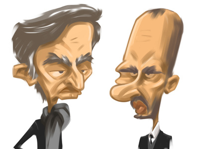 El Clasico barcelona el clasico guardiola illustration mourinho realmadrid