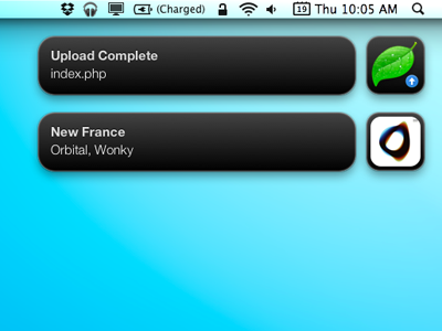 Morse for Growl freebie growl growlstyle os style ui x