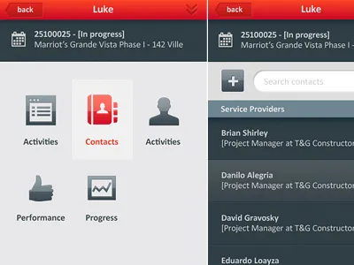 App Interface android app interface iphone software system