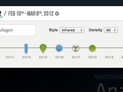 Decisions, Decisions scrubber slider timeline