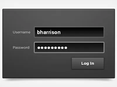Login Screen app form login ui web