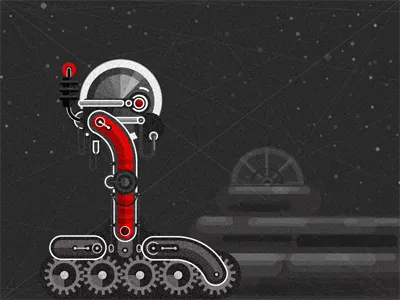 Robotiko III illustrator robot