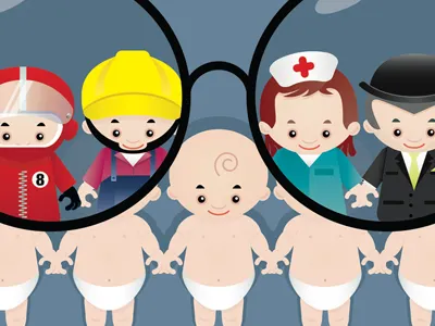 Glasses children glasses nurse worker