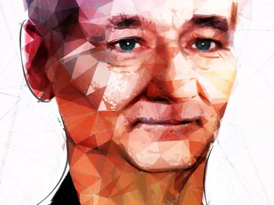 Bill Murray art bill murray illustration portrait