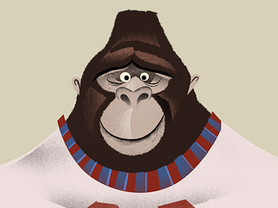 Jake ape character character design gorilla illustration