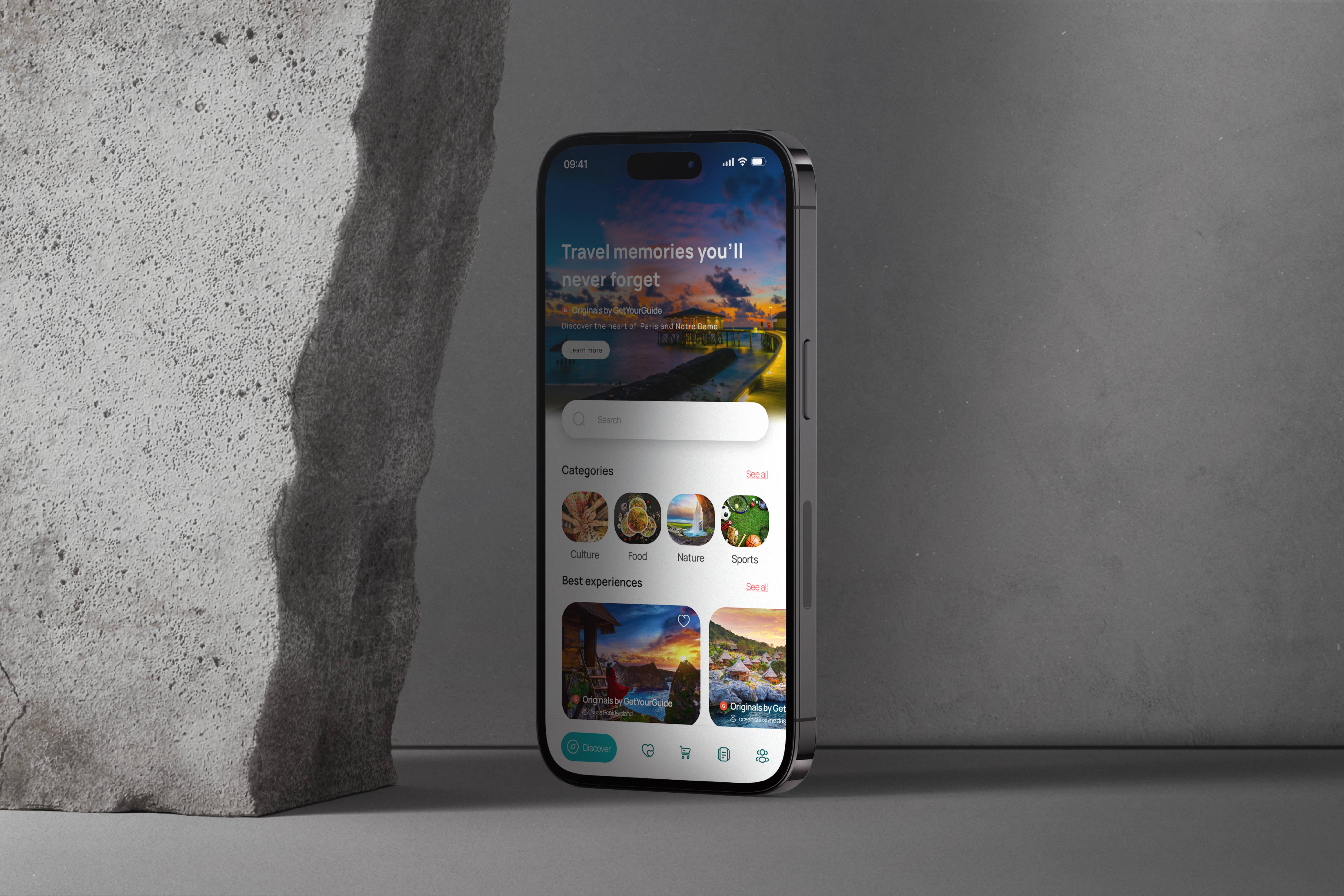 Get Your Guide App | Tourist Guide Mobile App by Sujoy Sardar on Dribbble