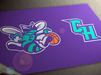 Charlotte Hornets Logo Idea branding charlotte hornets illustration logo design sports logo