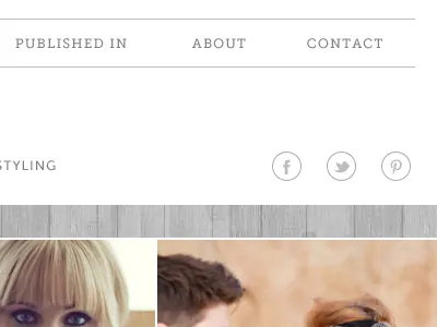 Navy Nav facebook gallery hdr header icons nav navigation pinterest social twitter