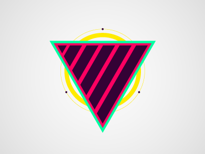 Mystery Project capsz geometric mystery neon vector vivid wip