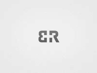 Logo v3 br initials logo minimal plus type
