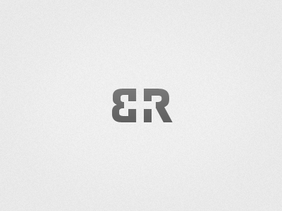 Logo v3 br initials logo minimal plus type