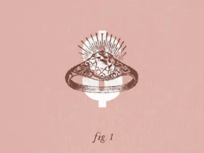 symbol of indebted affection icon illustration logo print symbol vintage