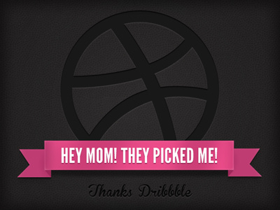 First Shot banner dribbble first shot letterpress texture