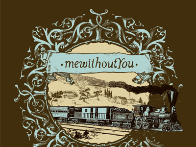 All Circles all circles crest mewithoutyou shirt ten stories train