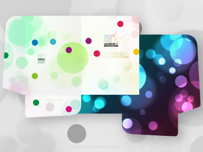 CerebralArt folder design branding collateral collateral design folder folder design identity stationery stationery design