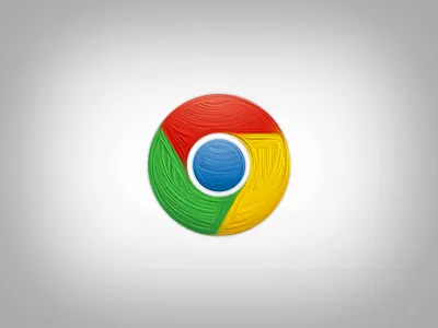 Chrome icon browser chrome effect icon oil paint