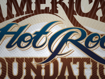 Hotrod custom design drawn hand letters logotype schmetzer typography