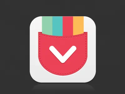 Pocket App Icon app icon illustrator pocket